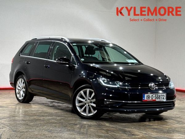 Volkswagen Golf Estate, Petrol, 2019, Black