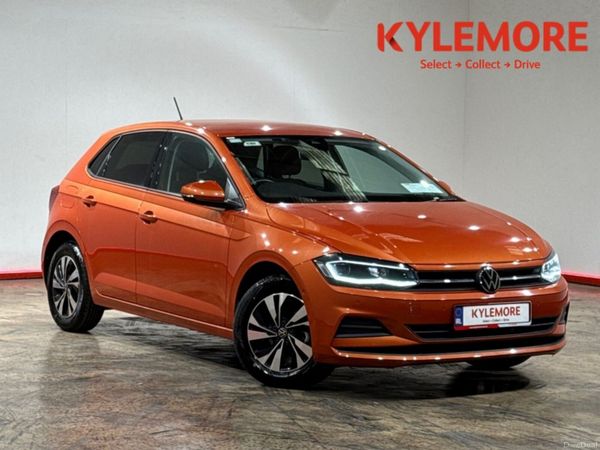 Volkswagen Polo Hatchback, Petrol, 2021, Orange