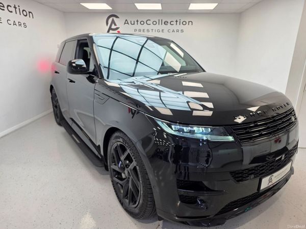 Land Rover Range Rover Sport SUV, Petrol Hybrid, 2026, Black