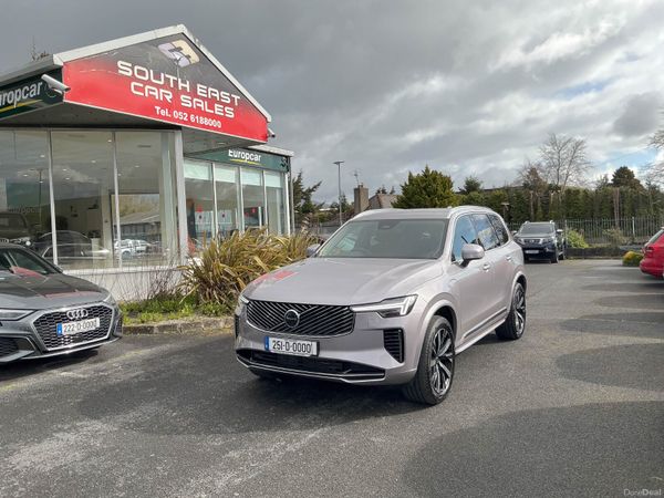 Volvo XC90 SUV, Petrol Hybrid, 2025, Silver