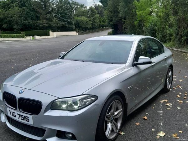 BMW 5-Series Saloon, Diesel, 2014, Silver