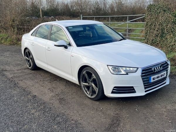 Audi A4 Saloon, Diesel, 2016, White