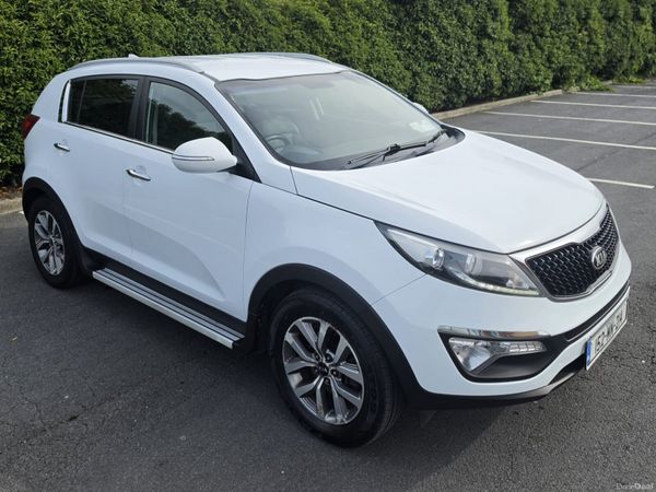 Kia Sportage SUV, Diesel, 2015, White