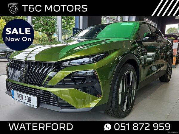 Peugeot 408 MPV, Petrol Hybrid, 2026, Green