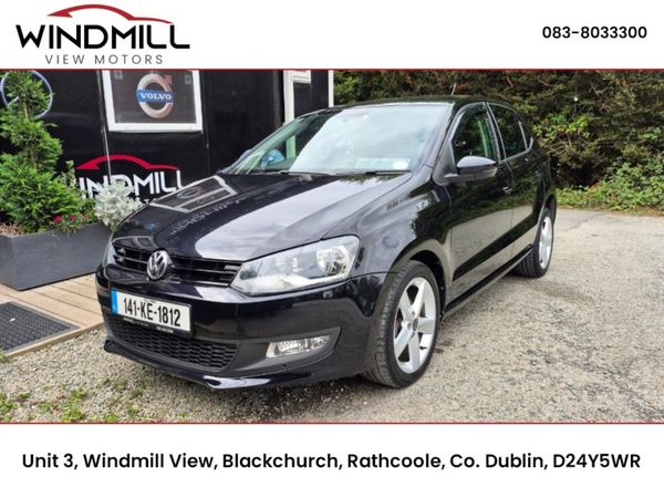 Volkswagen Polo Hatchback, Petrol, 2014, Black