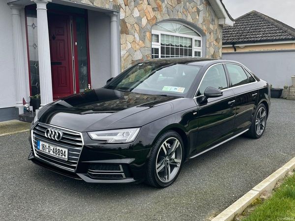 Audi A4 Saloon, Diesel, 2016, Black