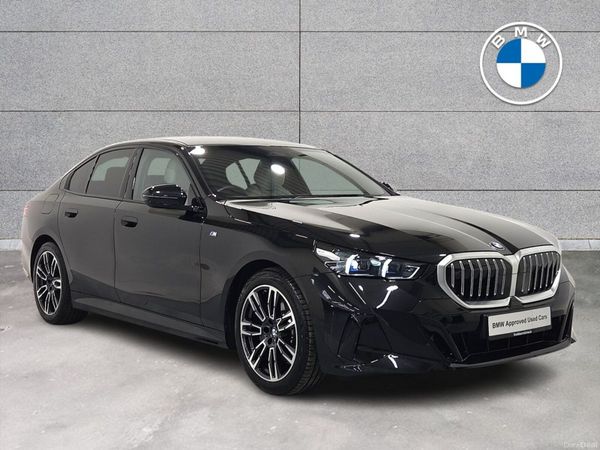 BMW 5-Series Saloon, Petrol, 2024, Black