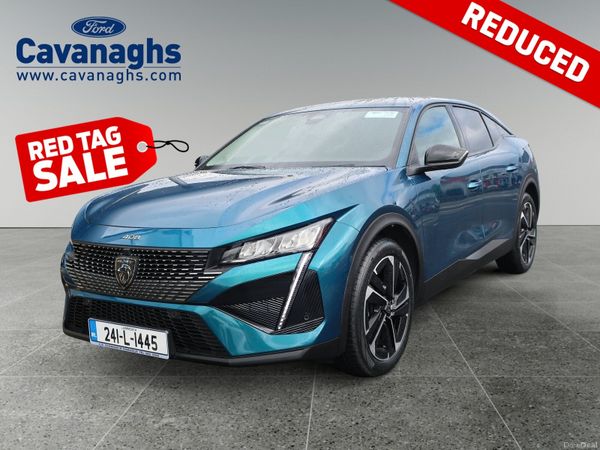Peugeot 408 Hatchback, Petrol, 2024, Blue