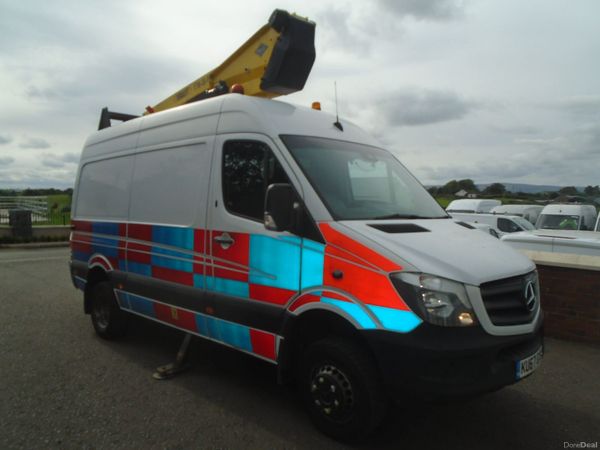 Mercedes-Benz Sprinter Van, Diesel, 2017, White