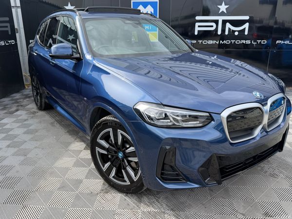 BMW iX3 SUV, Electric, 2024, Blue