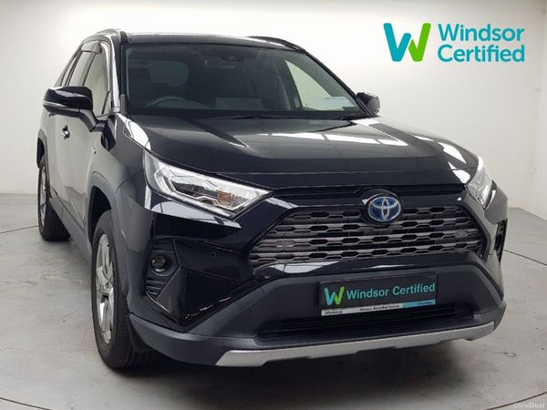 Toyota RAV4 SUV, Petrol Hybrid, 2020, Black