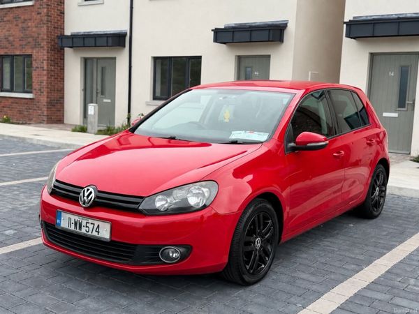 Volkswagen Golf Hatchback, Diesel, 2011, Red