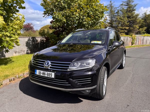 Volkswagen Touareg SUV, Diesel, 2018, Black