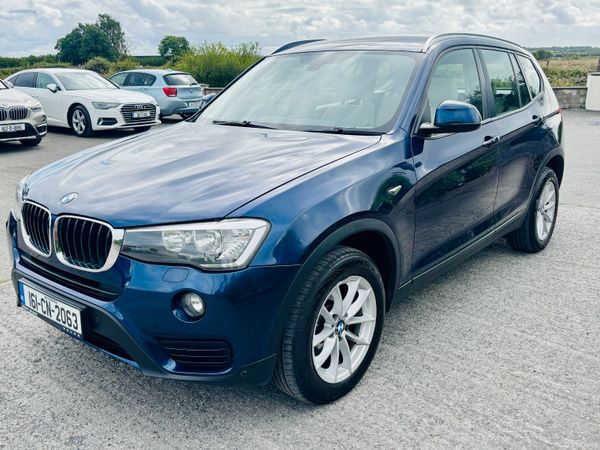 BMW X3 SUV, Diesel, 2016, Blue