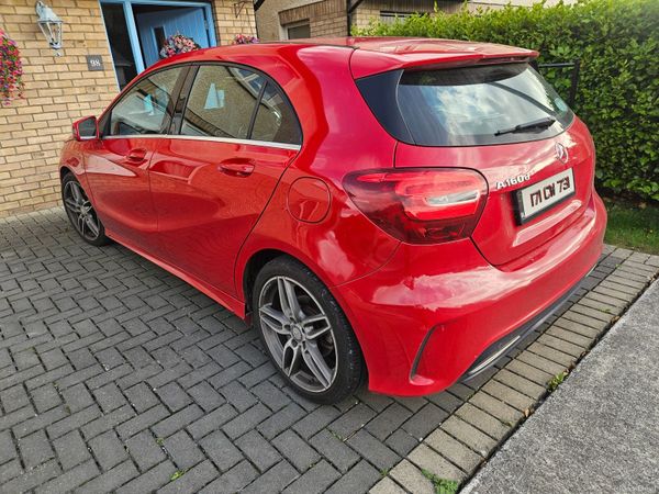 Mercedes-Benz A-Class Hatchback, Diesel, 2017, Red