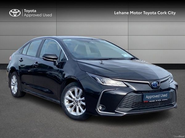 Toyota Corolla Saloon, Petrol Hybrid, 2024, Black