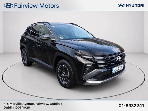 Hyundai Tucson SUV, Petrol Hybrid, 2024, Black