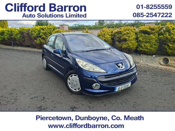 Peugeot 207 Hatchback, Petrol, 2010, Blue
