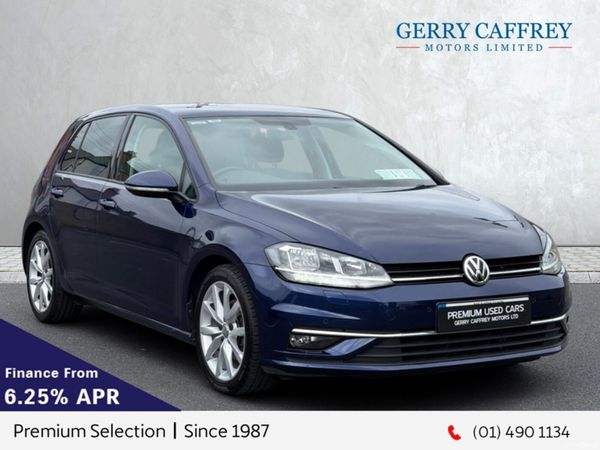 Volkswagen Golf Hatchback, Petrol, 2019, Blue