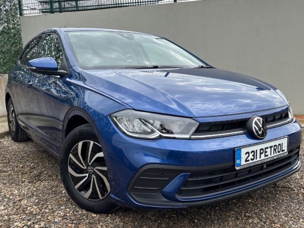 Volkswagen Polo Hatchback, Petrol, 2023, Blue