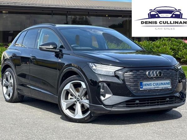 Audi Q4 e-tron SUV, Electric, 2024, Black