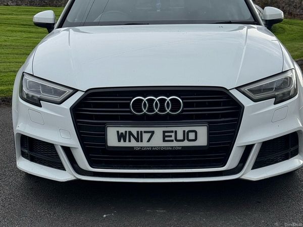 Audi A3 Saloon, Diesel, 2017, White