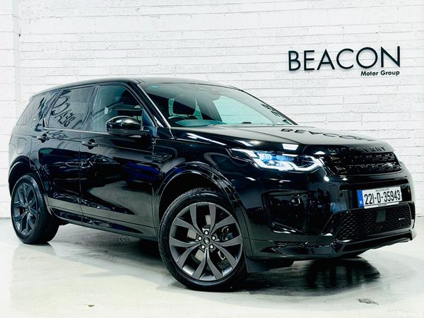 Land Rover Discovery Sport SUV, Petrol Plug-in Hybrid, 2022, Black