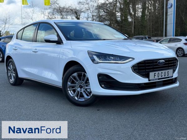 Ford Focus Hatchback, Petrol Hybrid, 2026, White