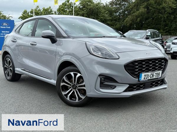 Ford Puma SUV, Petrol Hybrid, 2023, Grey