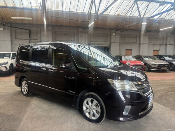 Nissan Serena MPV, Petrol Hybrid, 2013, Black