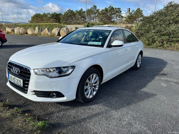 Audi A6 Saloon, Diesel, 2014, White