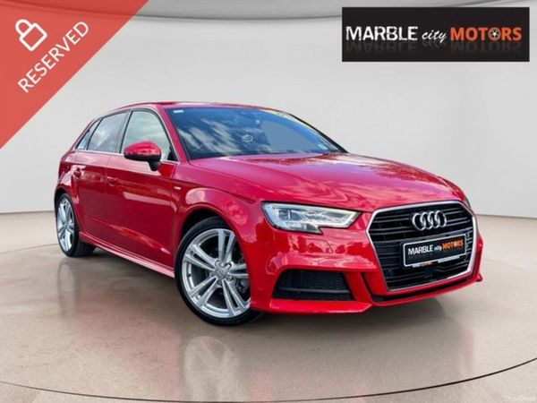 Audi A3 Hatchback, Petrol, 2020, Red