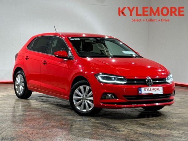 Volkswagen Polo Hatchback, Petrol, 2019, Red