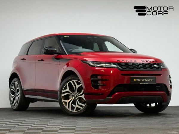 Land Rover Range Rover Evoque SUV, Petrol Plug-in Hybrid, 2023, Red