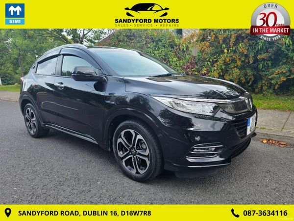 Honda Vezel Hatchback, Petrol Hybrid, 2021, Black