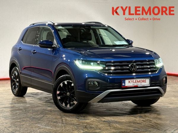 Volkswagen T-Cross SUV, Petrol, 2023, Blue