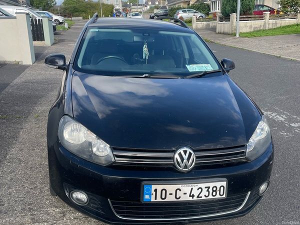 Volkswagen Golf Estate, Diesel, 2010, Black