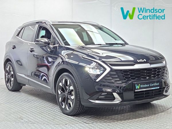 Kia Sportage SUV, Petrol Plug-in Hybrid, 2022, Black
