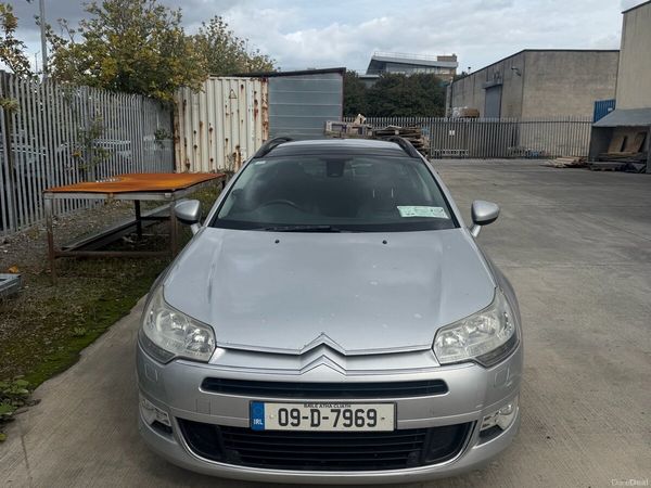 Citroen C5 Estate, Diesel, 2009, Grey