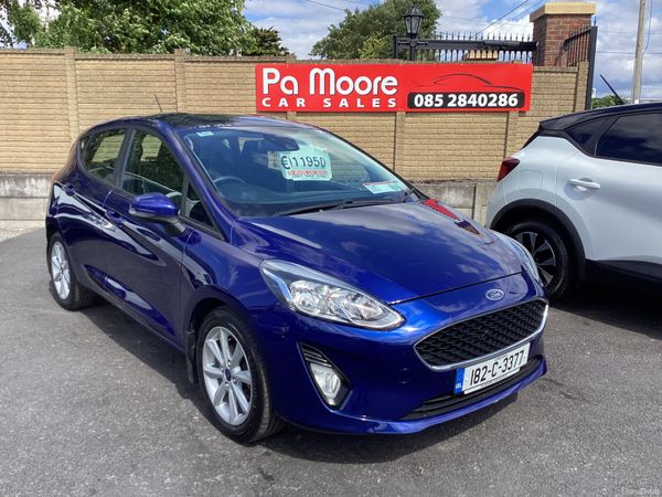 Ford Fiesta Hatchback, Petrol, 2018, Blue