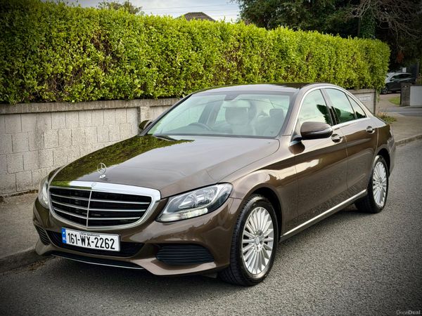 Mercedes-Benz C-Class Saloon, Diesel, 2016, Brown