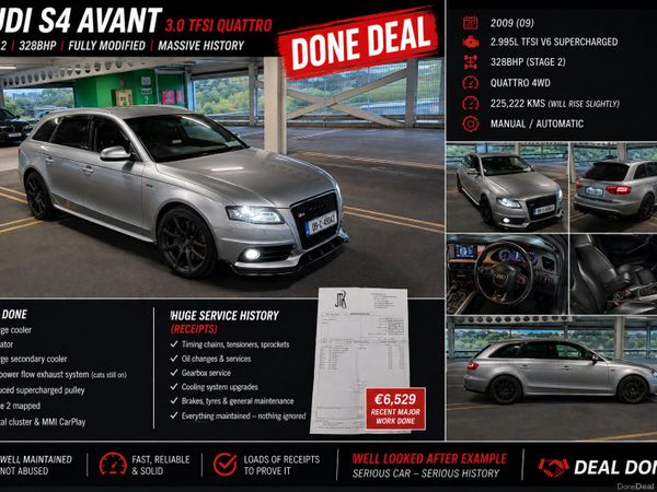 Audi S4 Estate, Petrol, 2009, Grey