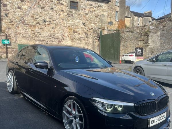 BMW 5-Series Saloon, Diesel, 2018, Black