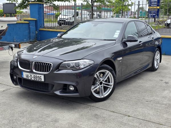 BMW 5-Series Saloon, Diesel, 2014, Grey