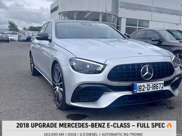 Mercedes-Benz E-Class Saloon, Diesel, 2018, Grey