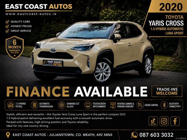Toyota Yaris Cross SUV, Petrol Hybrid, 2020, Beige