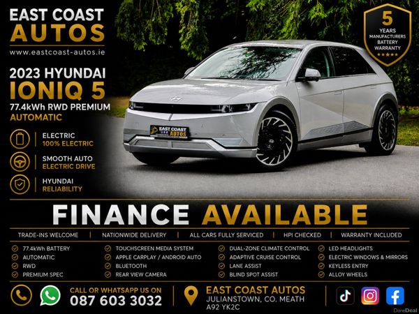 Hyundai IONIQ 5 Hatchback, Electric, 2023, Grey