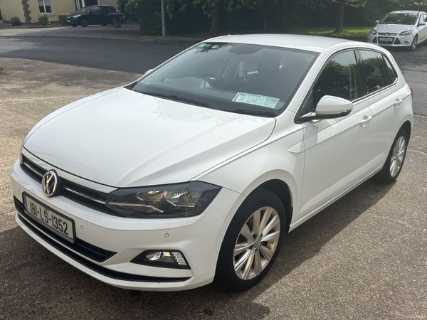 Volkswagen Polo Hatchback, Petrol, 2018, White