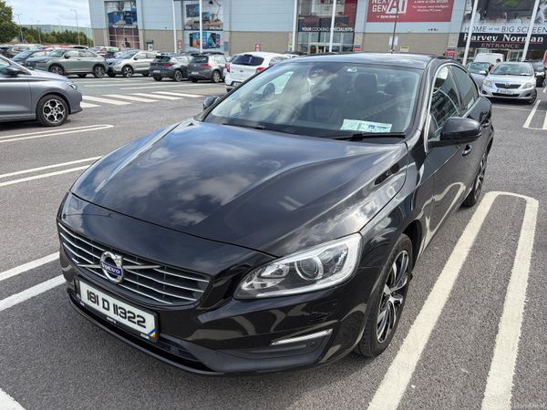 Volvo S60 Saloon, Diesel, 2018, Black
