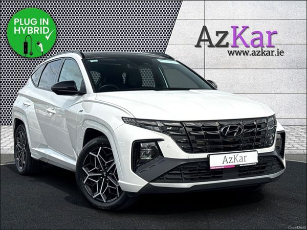 Hyundai Tucson SUV, Petrol Plug-in Hybrid, 2024, White